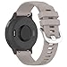Compatible with Garmin Venu 3S Bands, 18mm Soft Silicone Replacement Strap for Garmin Venu 2S/ Forerunner 265S/ 265S Music/ 255S/ 255S Music Smartwatch (Sand Grey)