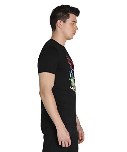 Image of Puma Men Cotton Fitted T-Shirt