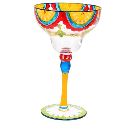 PHENOFICE Bicchiere Da Margarita Dipinto Bicchiere Da Vino Cocktail Decorazione Da Tavolo Cucina