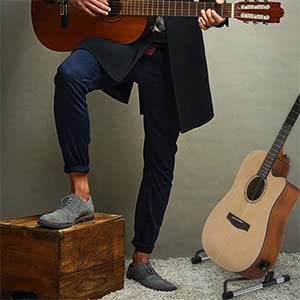 Donner Guitar Stand Acoustic,Fold Metal Electric Stands & Hangers,Bass Classical Single Guitar Stand Adjust For 30" 40" Mandolin, Bass, Banjo, Ukulele (Silver) - Ds-1 #TOP6