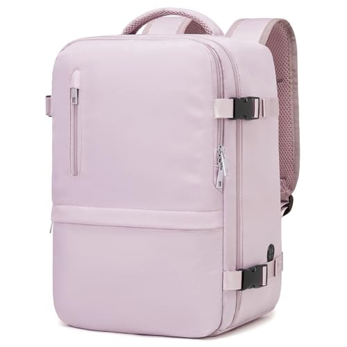 Xkdoai Mochila 40x30x20 Mochila Viaje Cabina Avion Mochila de Viaje para Ryanair Equipaje de Mano con Bolsa Antirrobo Bolsillo de Botellas para Viaje Corto