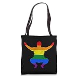 Sumo Gay Pride LGBTQ Sumo Wrestling Supporter Fans Tote Bag