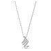 Swarovski Women's Zodiac Pendant Necklace, Scorpio Zodiac Motif with White Crystals and Gold-Tone Plated T-bar Closure on a Rhodium Plated Chain