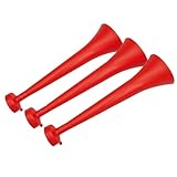FUN FAN LINE Lot de 3 trompettes Vuvuzela color&eacute;es. Accessoires pour Les f&ecirc;tes, Les...