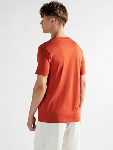 Image of Clans & Hans Men's Super Combed Cotton T Shirt, Regular Fit Round Neck Tshirt, Half Sleeves, Plain T-Shirt for Men
