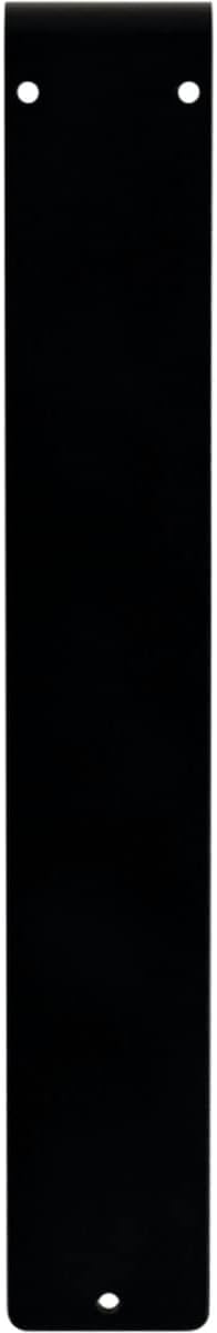 2"W x 10"D x 12"H Eris Wrought Iron Bracket, (Triple center brace), Powder Coated Black