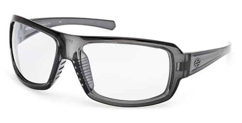 Harley-Davidson Men's Common Bond Sunglasses, Clear Polycarbonate Lenses