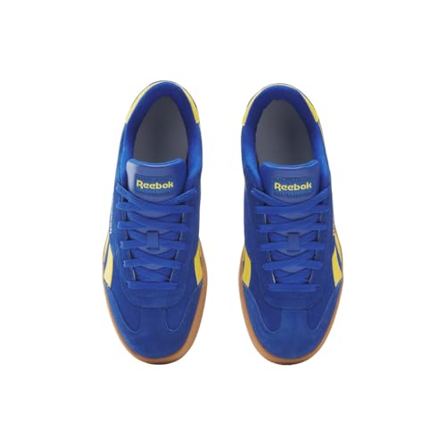 Reebok Unisex Smash Edge Sneaker, Optimum Blue/Golden Haze/Gum, 10.5 Women/ 9 Men2