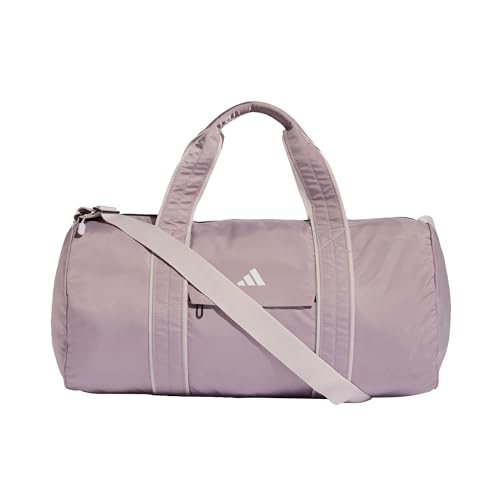 adidas Women's Yoga Duffel SMALL, preloved fig/Ice Purple, One Size