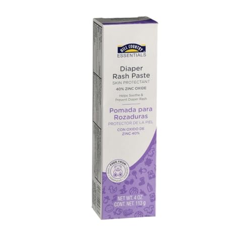 Maximum Strength Baby Diaper Rash Cream, 2 pack, 40% Zinc Oxide, Hypoallergenic No Added Parabens & Dyes, Protects & Relieves Baby’s Skin for Up to 12 Hours, Prevents Diaper Rash, 4 oz.