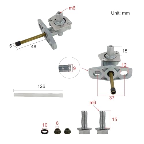 Llave purga interruptor apagado para restaurar paso gasolina en TRX350 4