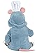 Infant Disney and Pixar Ratatouille Remy Costume with Plush Jumpsuit & Attached Hood for Baby Halloween Dress Up Outfit 12/18 Months