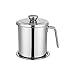Produktbild Ölsieb, Fettbehälter, Küche, Zuhause, multifunktional, abnehmbar, tragbar, staubdicht, Aufbewahrungsbehälter, Bratfilter, Edelstahl, zum Kochen, auslaufsicher, mit Deckel, sy Clean (2 l)