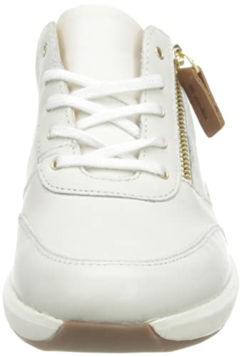 Clarks Un Rio Zip Sneakers Size 8.5 Adult Colour White #TOP1