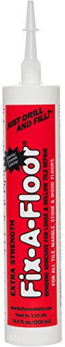 Fix-A-Floor Extra Strength Bonding Adhesive for Loose and Hollow Tile Repair 10 fl oz / 300ml Tube