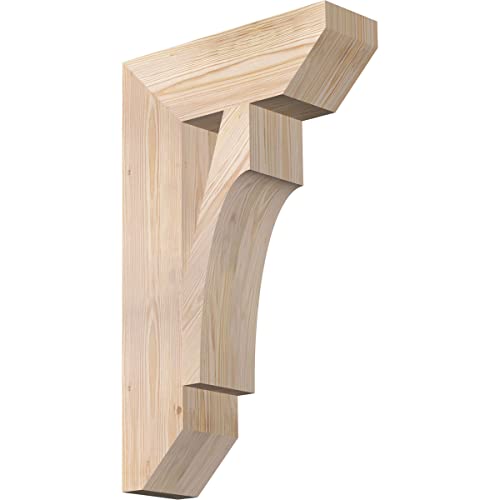 5 1/2"W x 18"D x 30"H Westlake Slat Smooth Bracket, Douglas Fir
