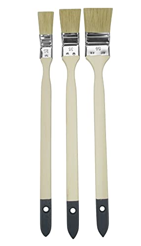 Wow!Tools Heizkörperpinsel-Set 3-teilig Standard 3 x Heizkörper-Pinsel 25 mm 35 mm 50 mm