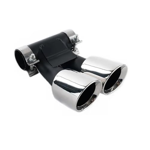 Silencieux en acier inoxydable double sport pour tuyau d'échappement Boxster 718 Cayman