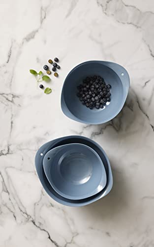 Rosti Victoria Mixing Bowl, Mixing Bowl Set including 2 Bowls 2 + 3 litres, Dusty Blue, Blue (Dusty Blue), 2+3 liter - Image 2