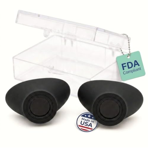 Image of Super Sunnies Slim Flex Strapless FDA Compliant UV Eye Goggles - Black