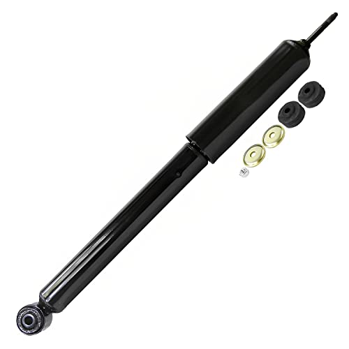 Image of Detroit Axle - Rear 2pc Shock Absorbers for 2012-2022 Nissan Versa, 2014-2019 Versa Note, 2 Shock Absorbers Assembly 2013 2015 2016 2017 2018 2020 2021 Replacement
