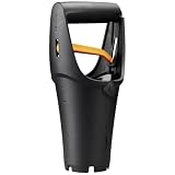 Fiskars Blumenzwiebel-Pflanzer, Solid, Länge: 24 cm, Gewicht: 258 g, Kunststoff, Schwarz/Orange, 1057079