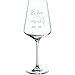 Leonardo Puccini Weinglas 560ml mit Gravur Zu Vino sag ich nie no - f&uuml;r Rot- & Weisswein &ndash; lustige Geschenkidee f&uuml;r Geburtstag, Frauen, M&auml;nner, Freundin/Freund & Weinliebhaber (Zu Vino)