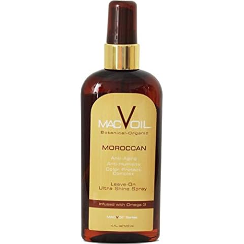 Macvoil Moroccan Leave-On Ultra Shine Conditioner Spray Cover