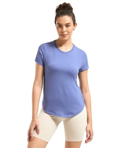 Image of Wellbi Bamboo Women's Tshirt - Ultra-Soft, Breathable & Sustainable | Premium Cotton Blend for Supreme Comfort | Stylish & Eco-Friendly T-Shirt for Women | Tshirt Women Cotton