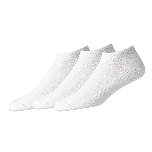 FootJoy Women s ComfortSof Sportlet 3-Pack Socks White Size 6-9