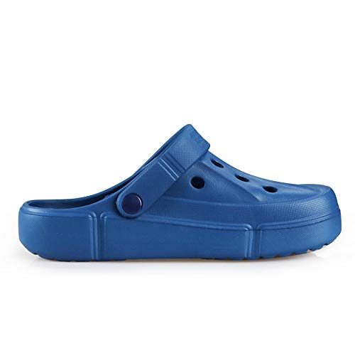 Fzuu Mens Women Breathable Garden Clogs Comfortable Slip On Beach Sandals Lightweight Slippers Water Shoes (Blue, Numeric_8) #TOP3