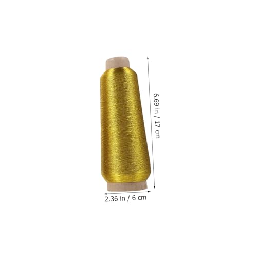 Hilos Metálicos para Bordado 4 Rollos ARTIBETTER miniatura 2
