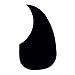 Universal Self Stick thin pickguard for Martin acoustic guitar,style-6 Black