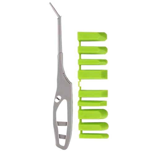 Herramienta para lechada de silicona - Mango raspador ergonómico | Con 9 puntas alisadoras de juntas, acabado preciso, ángulos de grifo de ladrillo para piso de ventana de azulejo de baño DIY