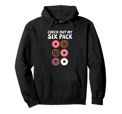 Divertido Comida Humor Donuts Gimnasio Parodia Donuts Ejercicio Sudadera con Capucha