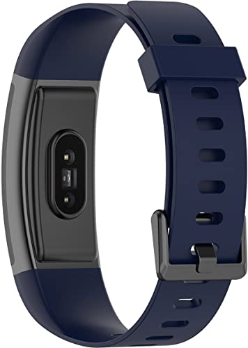 Shieranlee realme smart band straps Strap,Soft Silicone Wristband Replacement Band Watchband Watch Strap Bracelet Watch Strap Sport Strap Compatible with realme smart band - Image 2