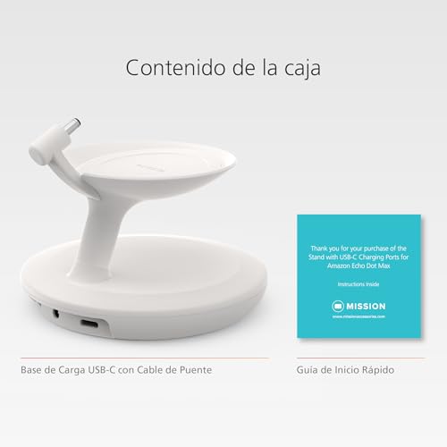 Nuevo soporte Made for Amazon para el Echo Dot Max con puertos de carga USB-C - imagen 7