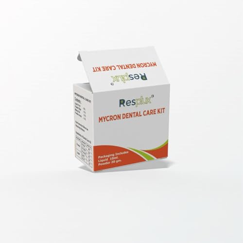 Image of Resplux Mycron Zinc Oxide Eugenol Cement Dental Care Travel Kit for Crowns and Bridges Filling