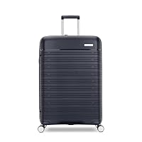 Samsonite Elevation Plus - Large Hardside Luggage - Scratch Resistant Polypropylene Shell, RightHeight™ Adjustable Handle, Integrated AirTag Holder, TSA Lock, WetPak™ Compartment - Midnight Blue — image 2