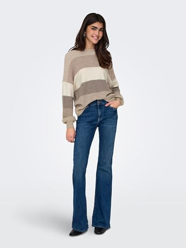 ONLATIA L/S Stripe Pullover KNT NOOS 6