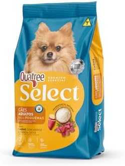 Quatree Select Ração para Cães Adultos Raças Pequenas Carne 15kg