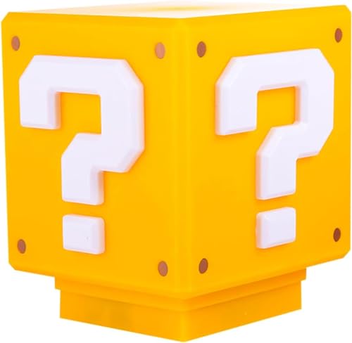 Super Bros Night Light for Kids Mushroom Lamp with Game Sound As Gifts for Kids and Fans
