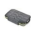 JJC MC-SDMSD12 Rubber Sealed Water Resistant Memory Card Case fits for 4 SD Cards and 8 Micro SD Cards