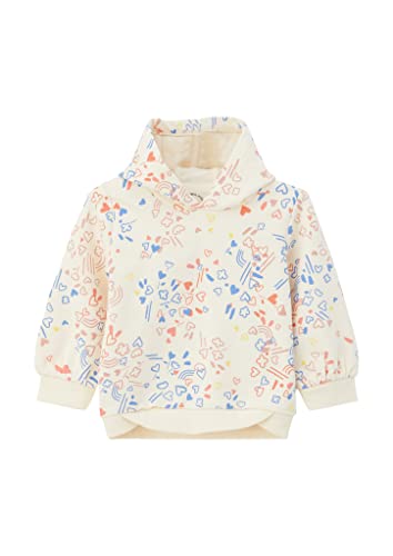 s.Oliver Junior Girl's Sweatshirts, langarm, WHITE, 86