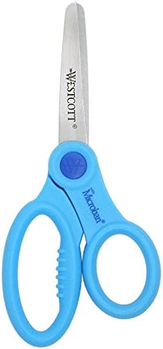Westcott E-26007 00 5 inch Microban School Scissor - Assorted Colours
