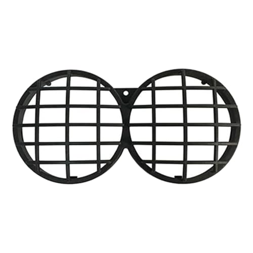 Grille phare moto MBK BWS 100 protecteur noir en maille d'acier pour optique avant