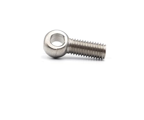 Image of 10pcs 304 Stainless Steel M5 x 35mm Machinery Shoulder Swing Lifting Eye Bolt