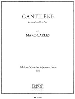 Cantilene (saxophone-alto & Piano)