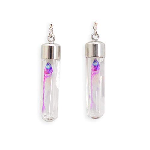 ガーグル ピアス gargle 透明骨格標本 小魚 p194r-86gのサムネイル