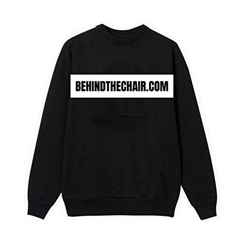 Sweatshirt - Rectangle Behindthechair.com Logo (Small) Black Sweatshirt - Rectangle Behindthechair.com Logo (Small) Black